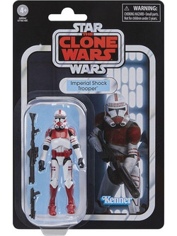 Hasbro Star Wars The Clone Wars Imperial Shock Trooper Φιγούρα Δράσης για 4+ Ετών 10cm