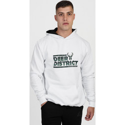 Cotton4all Ανδρικό Φούτερ με Κουκούλα & Τσέπες Λευκό 25-131
