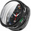 Tech-Protect Defense Πλαστική Θήκη Tempered Glass για Samsung Galaxy Watch 8 40mm Μαύρη