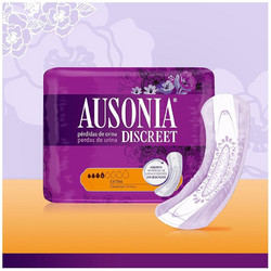Ausonia Discreet Extra Σερβιέτες Ακράτειας 4 Σταγόνες 4τμχ