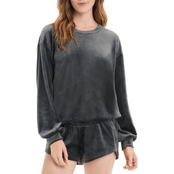 UGG Shanara Γυναικείο Φούτερ Βελουτέ Ανθρακί 1121087-IKBL