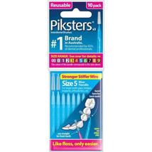 Piksters Μεσοδόντια Βουρτσάκια Γαλάζια 10τμχ