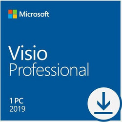 Microsoft Visio Professional 2019 Αγγλικά Συμβατό με Windows για 1 Χρήστη (Ηλεκτρονική Άδεια)