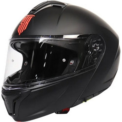 Str Veloce Matt Black Κράνος Μηχανής Flip-Up 1650gr