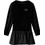 Ebita Παιδικό Φόρεμα Βελούδινο Μαύρο 5071