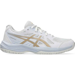 ASICS Upcourt 6 Παιδικά Αθλητικά Παπούτσια για Τρέξιμο Λευκά Χρυσά 1074A045-103