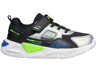 Fila Killington 3 Παιδικά Sneakers Μαύρα Lime 3AF53001-036