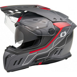 Oneal Sierra RS Echo V.26 Black Red Κράνος Μηχανής On / Off