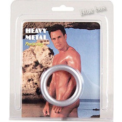 Heavy Metal Penis Ring 35mm Δαχτυλίδι Πέους Μεταλλικό 3.5cm Ασημί