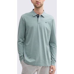 Tom Tailor Ανδρική Μπλούζα Polo Μακρυμάνικη Γκρι 1043278-27475