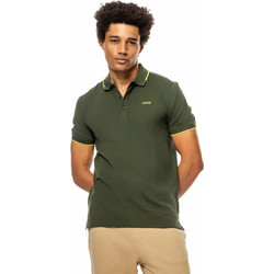 Hugo Ανδρική Μπλούζα Polo Κοντομάνικη Χακί 50467344-309