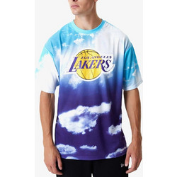 New Era La Lakers NBA Sky All Over Ανδρικό Αθλητικό T-Shirt Μπλε P60357118