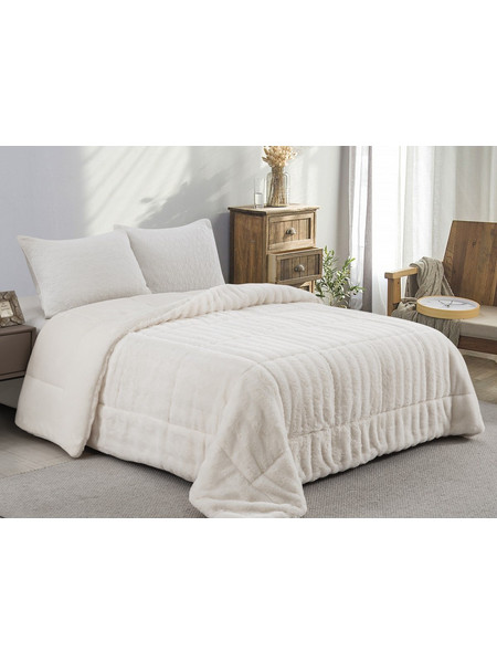Adam Home Κουβερτοπάπλωμα Μονό 160x220 White 920
