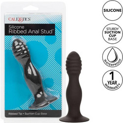 CalExotics Ribbed Anal Stud Πρωκτική Σφήνα Μαύρη D-233072