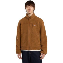 Dickies Ανδρική Ζακέτα Φούτερ με Φερμουάρ Καφέ DK0A4YEE0BD1