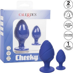 CalExotics Cheeky Σετ Πρωκτικές Σφήνες Μωβ 2τμχ D-228502