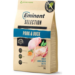 Eminent Selection Adult Large Hypoallergenic Grain Free with Pork & Duck 2kg