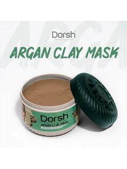 Dorsh Argan Clay Κρεμώδης Μάσκα Προσώπου με Αργκάν 400ml