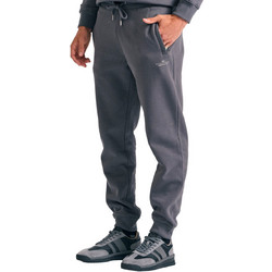 Funky Buddha Ανδρικό Παντελόνι Φόρμας Fleece με Λάστιχο Ανθρακί FBM012-050-02