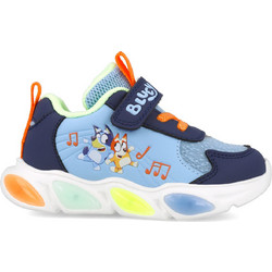 Garvalin Bluey Παιδικά Sneakers με Φωτάκια Γαλάζια Navy Μπλε 251856-A008