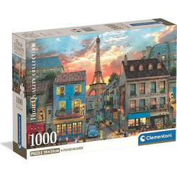 Puzzle Clementoni Streets Of Paris 1000 Κομμάτια