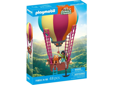 Playmobil Animals & Friends Αερόστατο για 4-10 Ετών 71853