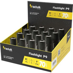 Technik P9 Φακός Μπαταρίας Led 70lm