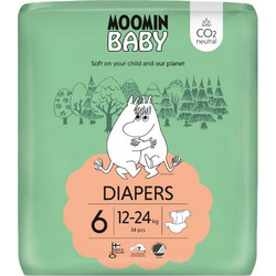 Moomin Baby Πάνες No6 12-24kg 34τμχ