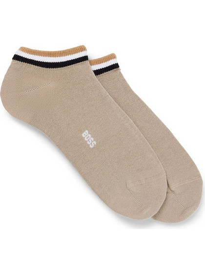 Hugo Boss Ανδρικές Κάλτσες Κοντές Μπεζ 2Pack 50503506-255