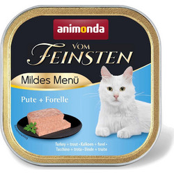 Animonda Vom Feinsten Mild Menu with Turkey & Trout 100gr