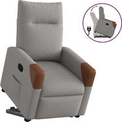 vidaXL Πολυθρόνα Relax Ανακλινόμενη Γκρι 3324011