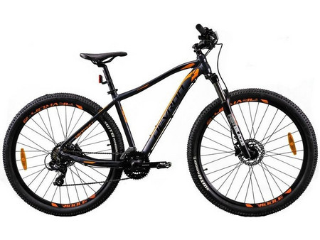 Devron Riddle M0.9 2024 Mountain Bike 29" Αλουμινίου με 21 Ταχύτητες και Δισκόφρενα Μαύρο Κόκκινο