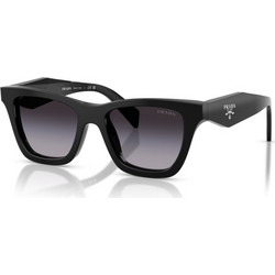 Prada PRC07S 16K90A Γυναικεία Γυαλιά Ηλίου Πεταλούδα Κοκάλινα Μαύρα με Μαύρο Φακό