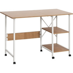 HOMCOM Γραφείο Ξύλινο 107x55x76cm 836-194