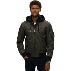 Superdry Ανδρικό Μπουφάν Χειμωνιάτικο Bomber Χακί M5012080A-E8J