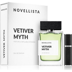 Novellista Vetiver Myth Eau de Parfum 75ml + Refillable Atomizer