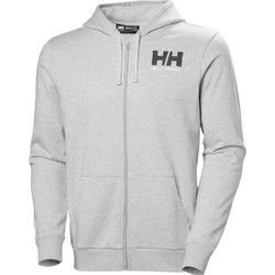 Helly Hansen Ανδρική Ζακέτα Φούτερ με Κουκούλα και Φερμουάρ Γκρι 54581-949