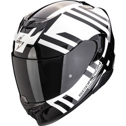 Scorpion EXO 520 Evo Air Bandshee Pearl White Black Κράνος Μηχανής Full Face 1700gr