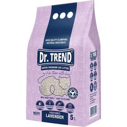 Dr. Trend Lavender Άμμος Γάτας Μπετονίτης με Άρωμα Λεβάντα 5lt