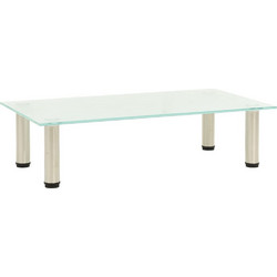 vidaXL Έπιπλο Τηλεόρασης Γυάλινο Μ60xΠ35xΥ17cm 322762