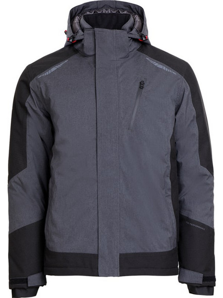 Stenso Παιδικό Μπουφάν Χειμωνιάτικο Softshell Αδιάβροχο Αντιανεμικό Ανθρακί 03001278
