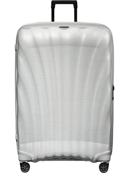Samsonite C-LITE 122863-1627 Βαλίτσα Μεγάλη 86x58x36cm με 4 Ρόδες Ασημί