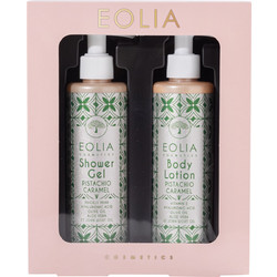 Eolia Pistachio Caramel Body Lotion 250ml + Shower Gel 250ml