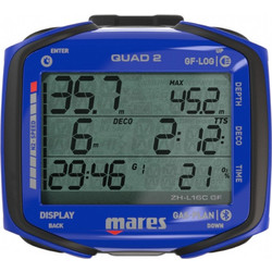 Mares Quad 2 Blue Καταδυτικό Ρολόι 1107357