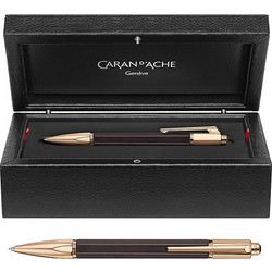 Caran d'Ache Varius Ebony Pink Gold Στυλό Διαρκείας 485345