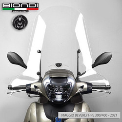 Biondi Ζελατίνα Μηχανής για Piaggio Beverly 300 / 400 '21-'24 720x710mm
