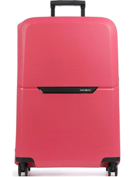 Samsonite Magnum Eco 139847-2055 Βαλίτσα Μεγάλη 75x49x32cm με 4 Ρόδες Κοραλί
