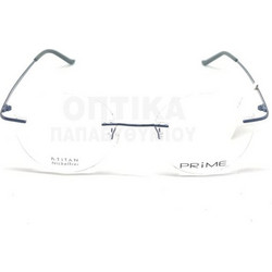 Prime PR1900 BT15 Ανδρικός Σκελετός Γυαλιών Οράσεως Μεταλλικός Ασημί