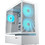 Cougar CFV235 Mesh White Gaming Midi Tower Κουτί Υπολογιστή RGB με Πλαϊνό Παράθυρο