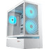 Cougar CFV235 Mesh White Gaming Midi Tower Κουτί Υπολογιστή RGB με Πλαϊνό Παράθυρο